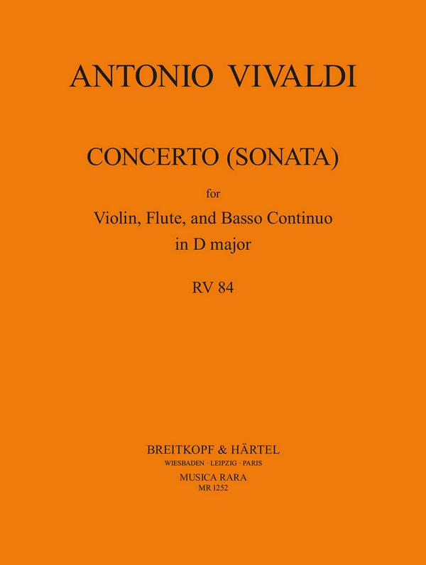 Vivaldi- Concerto for Violin, Flute and Basso Continuo RV84