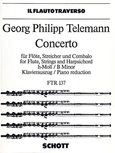 Telemann- Concerto in B Minor for Flute and Continuo