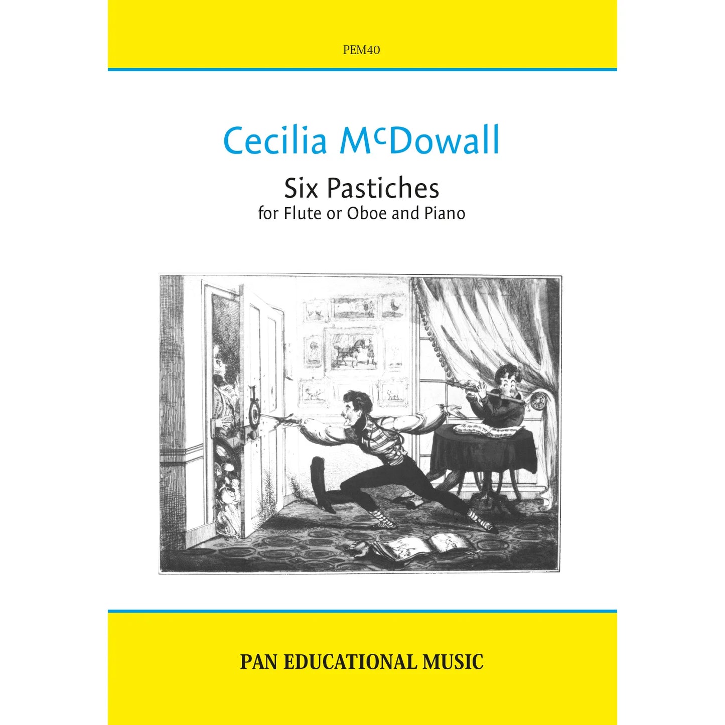 McDowall- Six Pastiches for Flute and Piano