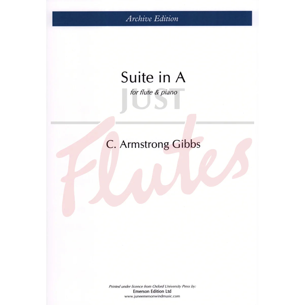 Armstrong Gibbs- Suite in A for Flute and Piano