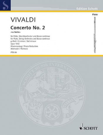 Vivaldi- Flute Concerto No 2 in G minor "La Notte"