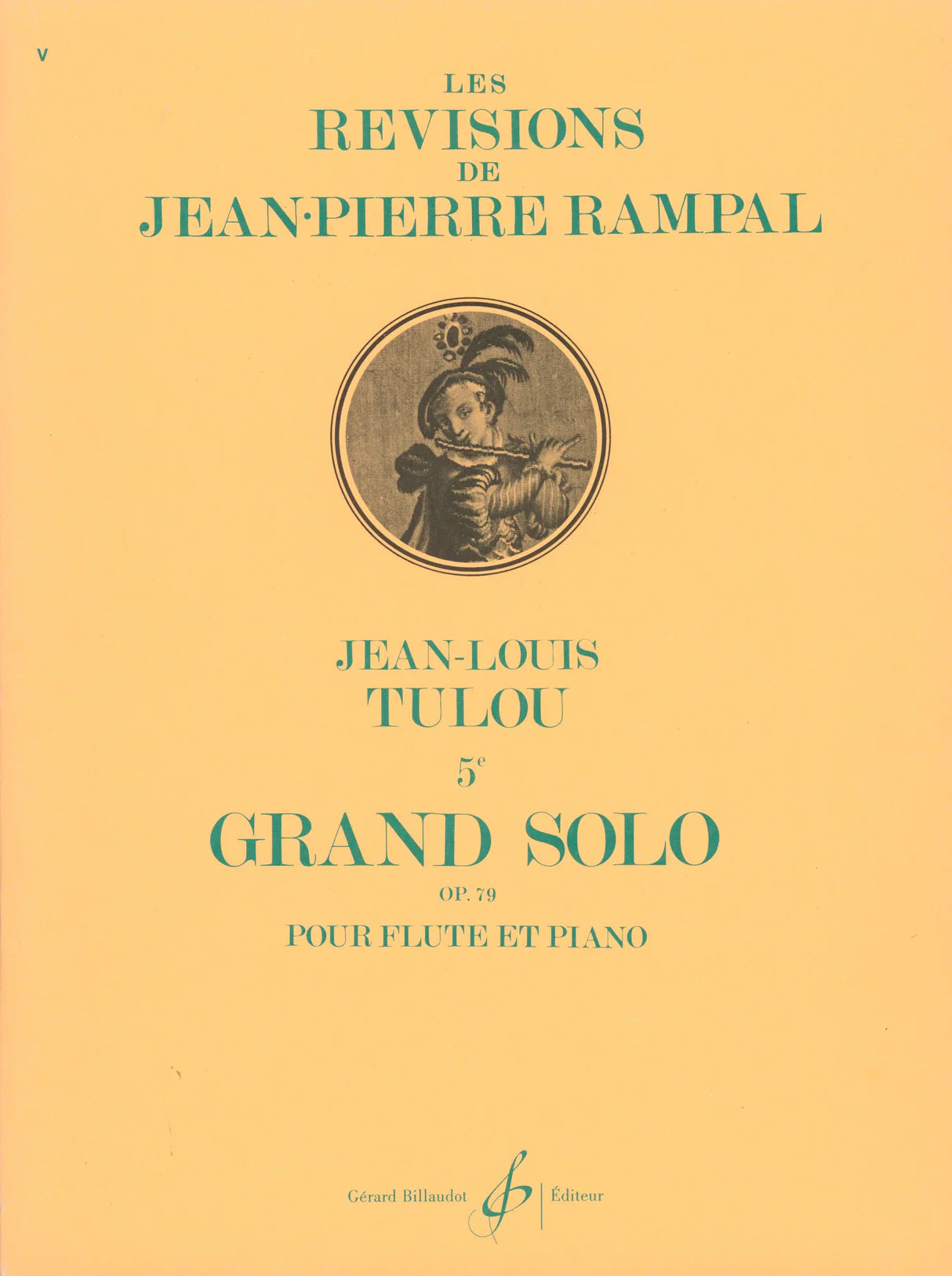 Tulou- 5th Grand Solo Op.79 for Flute and Piano
