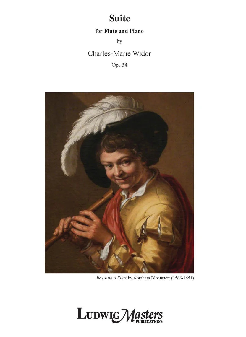 Widor- Suite Op.34 for Flute and Piano (LudwigMasters)