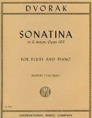 Dvorak Sonatina in G Major Opus 100-Flute & Piano
