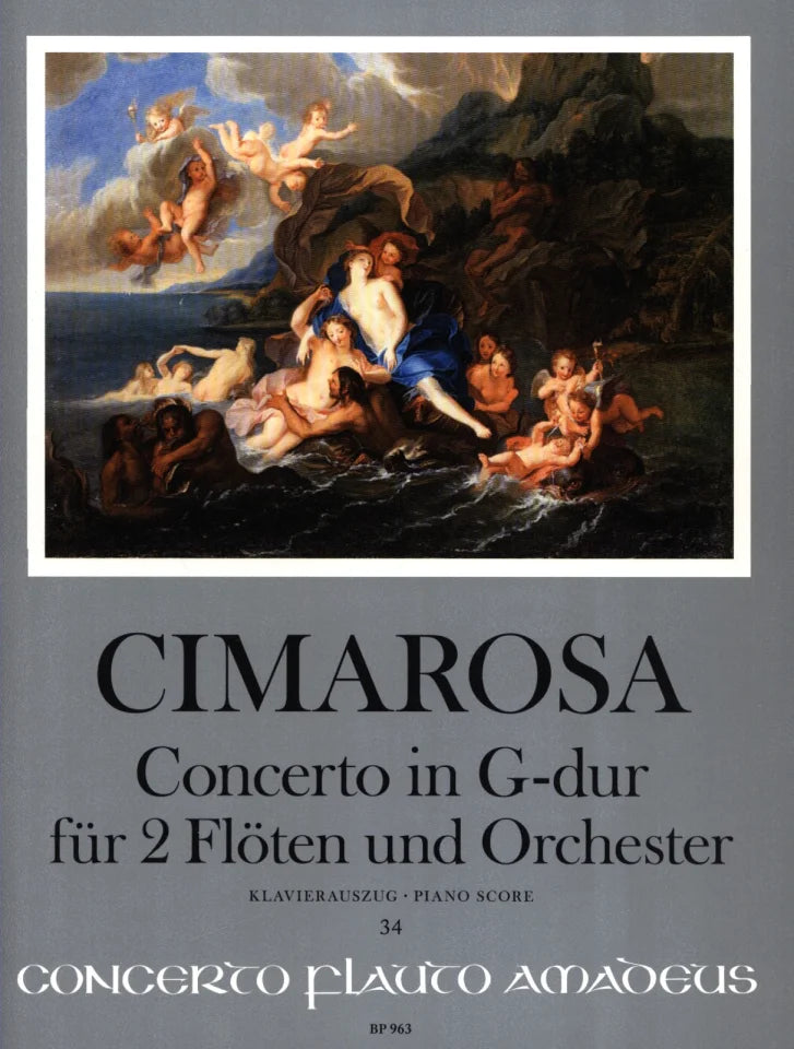Cimarosa- Concerto in G Major For Two Flutes and Piano