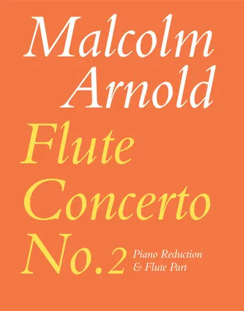Arnold Concerto No 2 Op 111-Flute and Piano