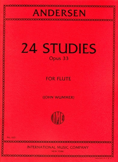 Andersen- 24 Studies for Flute Op. 33 (IMC)