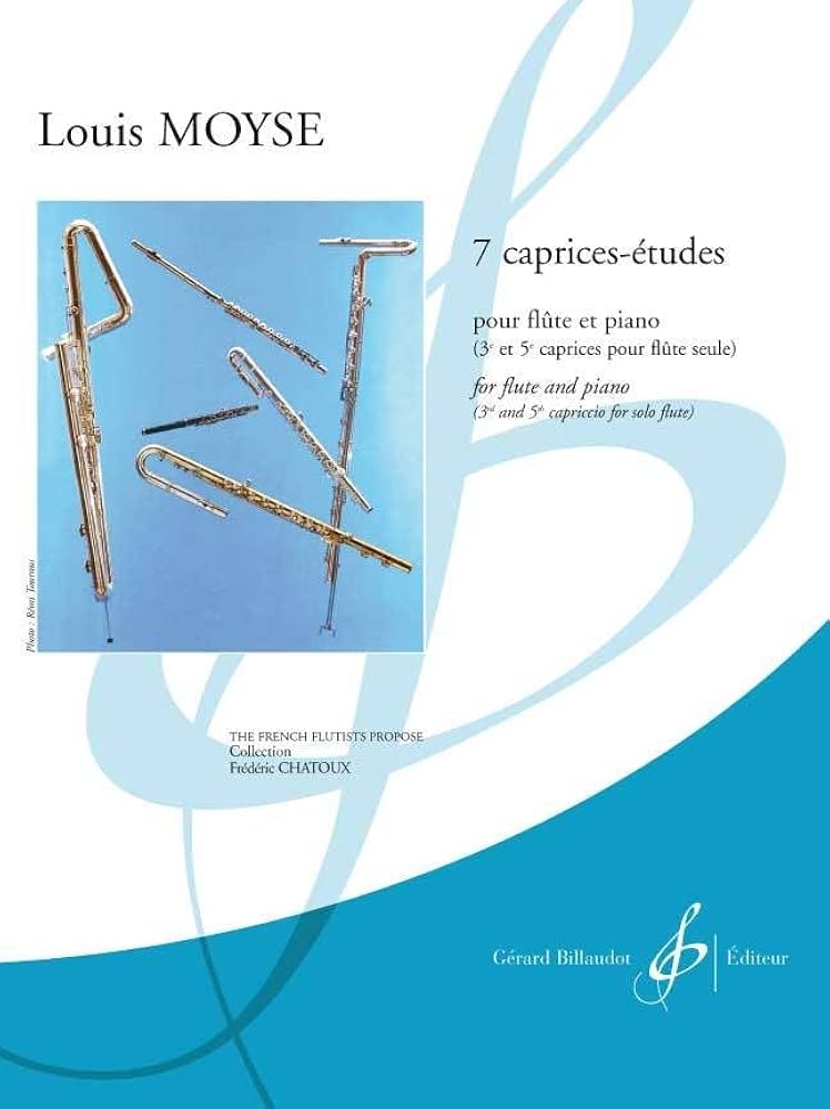 Louis Moyse- 7 Caprices-Etudes for Flute and Piano