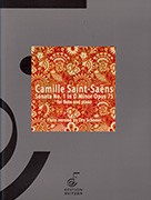 Saint-Saens- Sonata No.1 in D Minor Op.75 for Flute and Piano