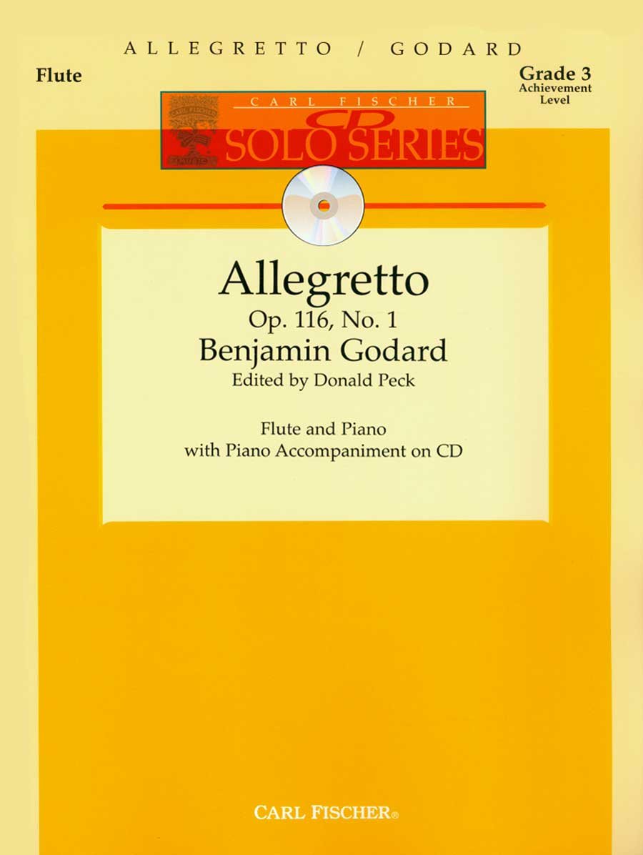 Godard- Allegretto Op 116 No 1 for Flute and Piano with CD