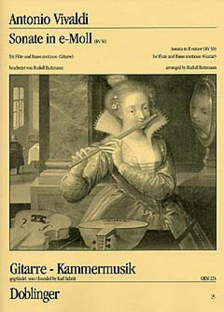 Vivaldi- Sonata in E minor RV50 for Flute and Basso Continuo