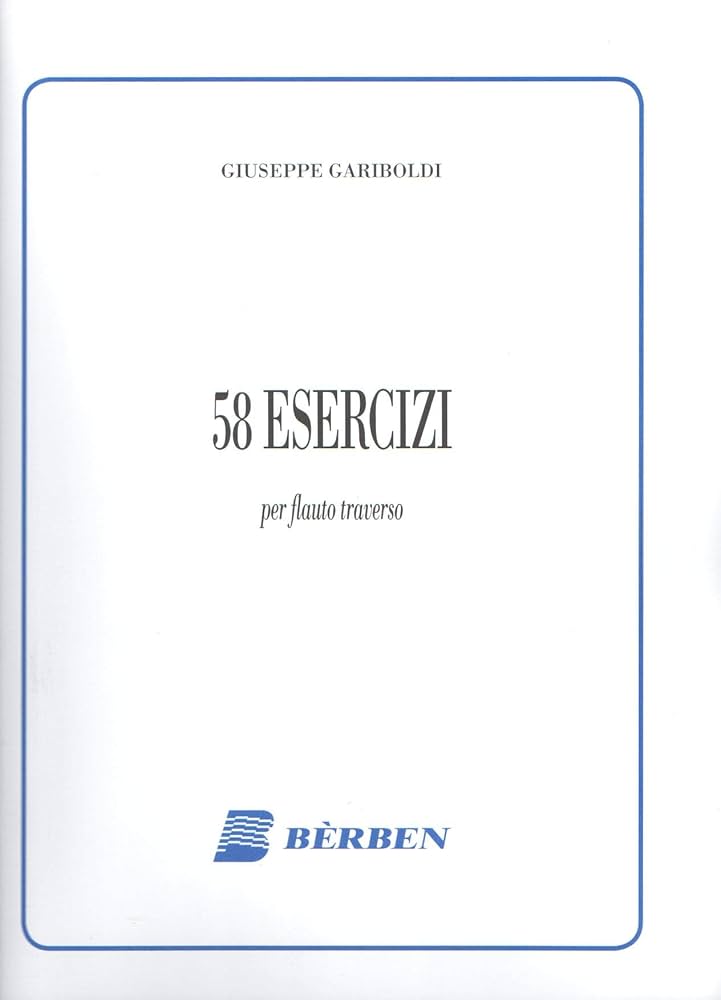 Gariboldi- 58 Exercises for Flute (Berben)