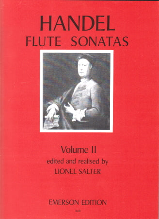 Handel- Complete Flute Sonatas for Flute and Basso Continuo