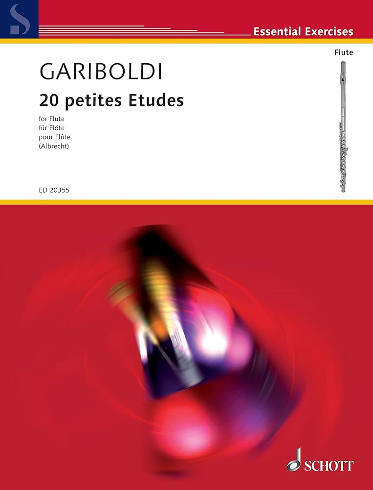 Gariboldi- 20 Petites Etudes for Flute (Schott)