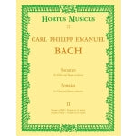 CPE Bach Sonatas for Flute & Basso Continuo Volume 2