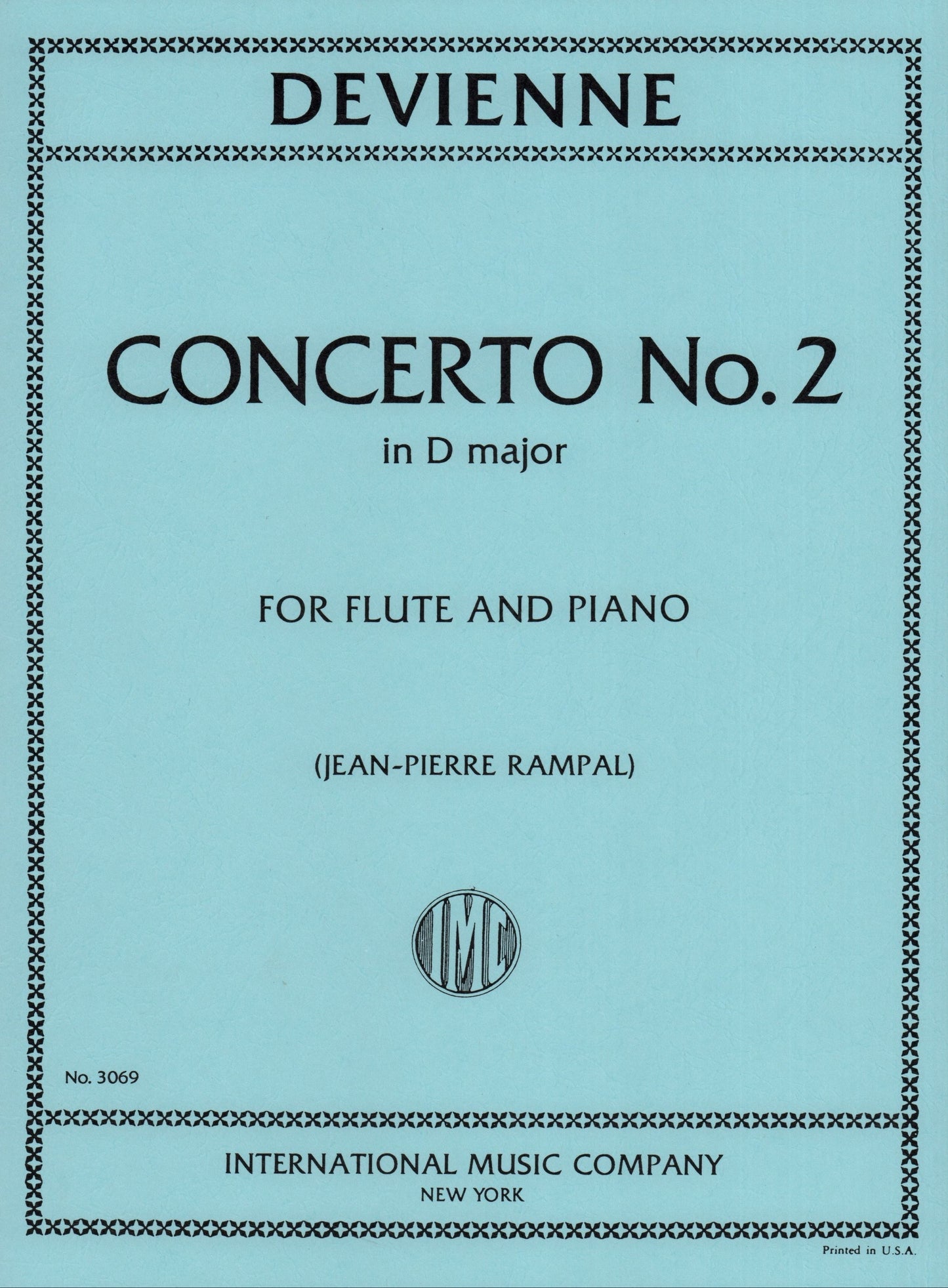 Devienne- Concerto No 2 in D major for Flute and Piano (IMC)