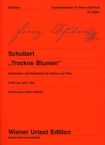 Schubert- Trockne Blumen for Flute and Piano
