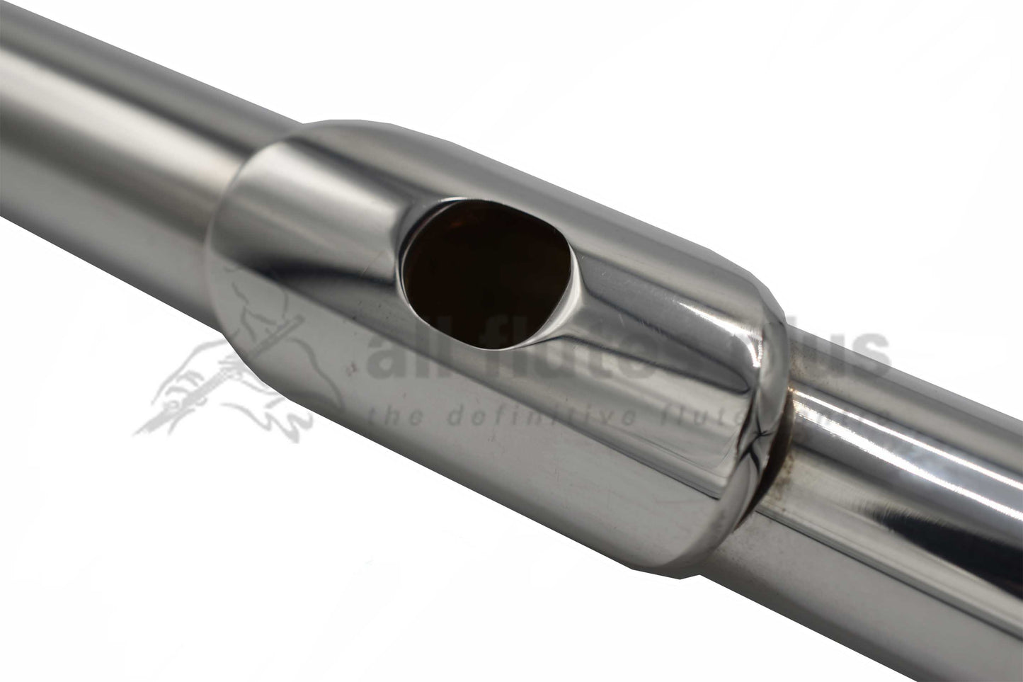 Andrew Oxley .925 Silver Headjoint with 9K Gold Riser
