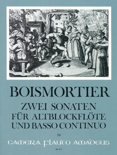 Boismortier Two Sonatas Op 27 for Flute and Continuo