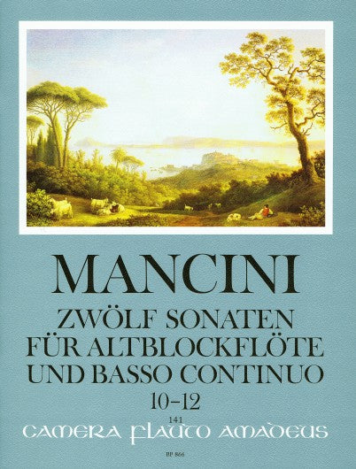 Mancini- 12 Sonatas for Flute & Basso Continuo