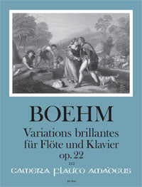 Boehm Variations Brilliantes Op 22-Flute and Piano