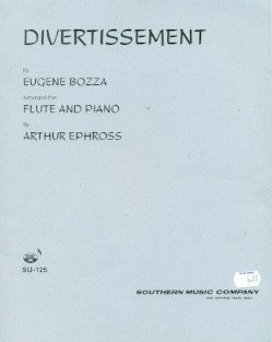 Bozza- Divertissement Op 39 for Flute and Piano