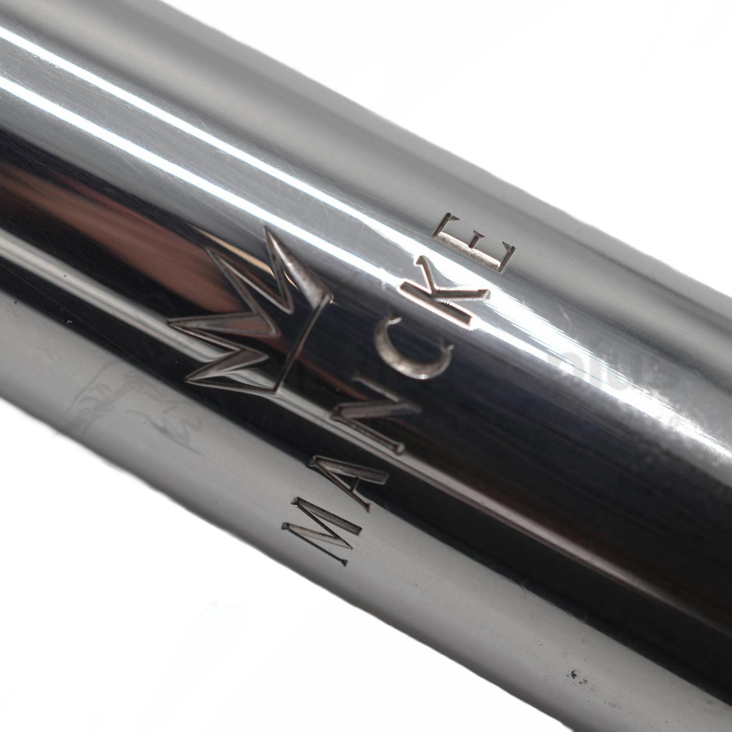 Pre-owned Mancke .925 Silver Headjoint with 8K Riser C8199