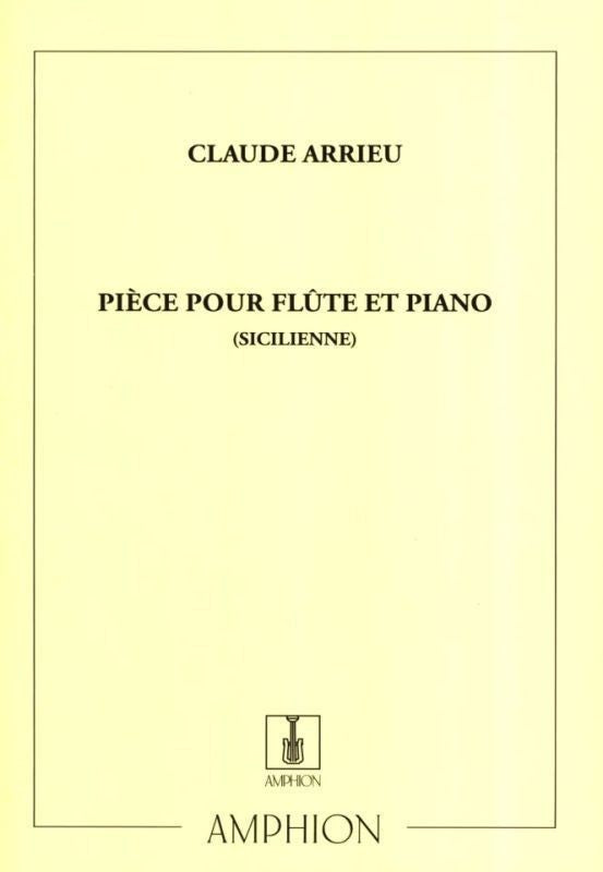 Arrieu- Pièce Pour Flûte et Piano