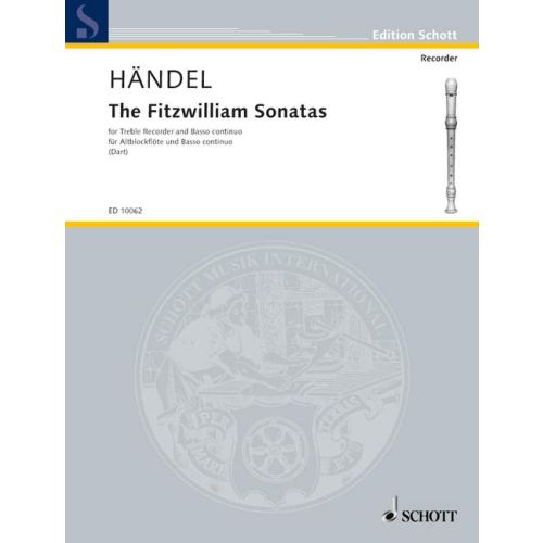 Handel- The Fitzwilliam Sonatas for Flute and Basso Continuo (Schott)
