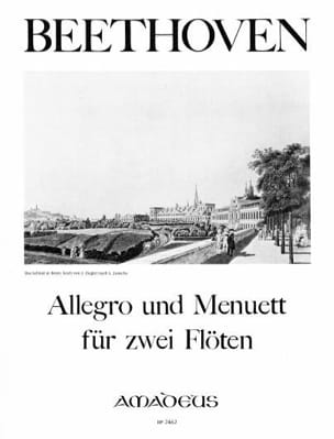Beethoven- Allegro and Menuet for Two Flutes