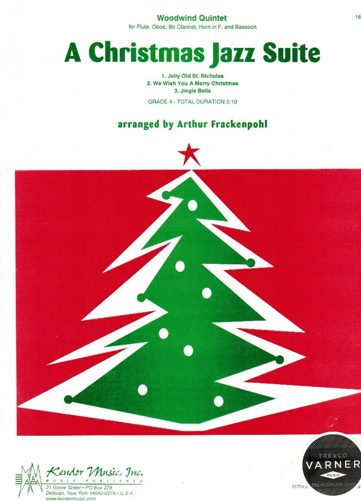 A Christmas Jazz Suite for Woodwind Quintet