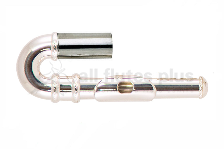 Trevor James curved headjoint on its own against a white background
