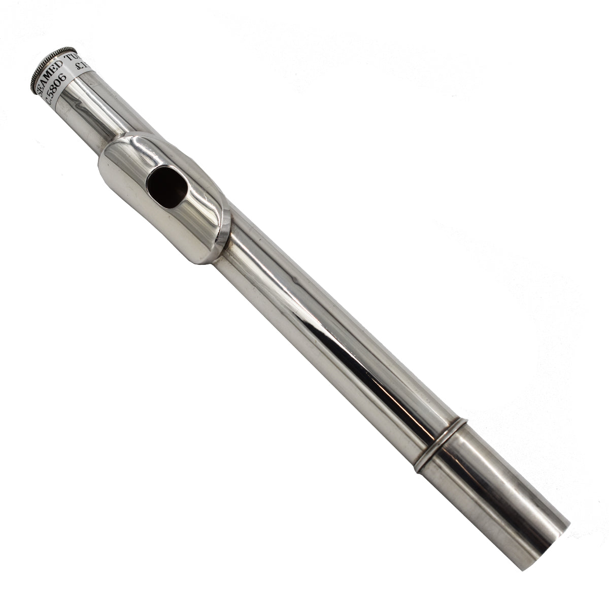 Unnamed .925 Silver Pre-owned Headjoint with Seamed Tube C5806