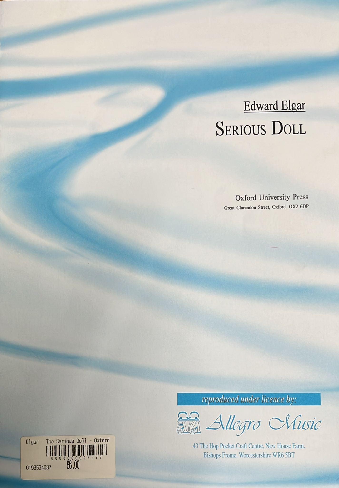 Elgar- Serious Doll for Flute and Piano