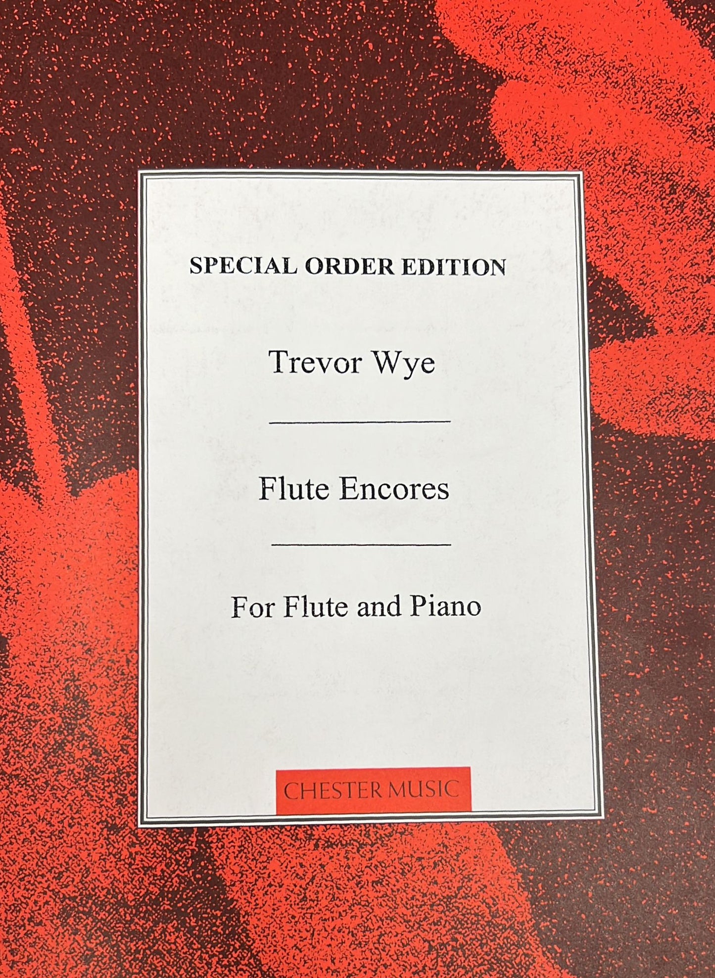 Flute Encores for Flute and Piano (ed. Wye)