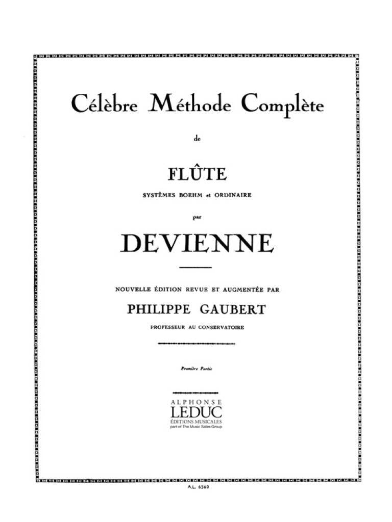 Devienne- Famous Complete Method for Flute: Boehm and Traditional Systems