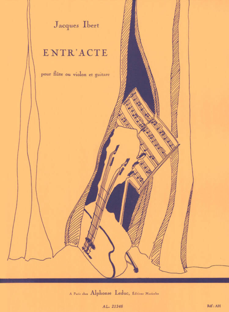 Ibert- Entr'acte for Flute and Guitar
