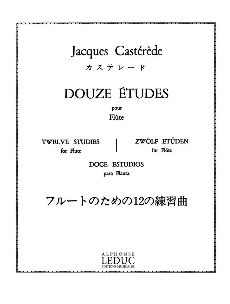 Castérède- 12 Studies for Flute