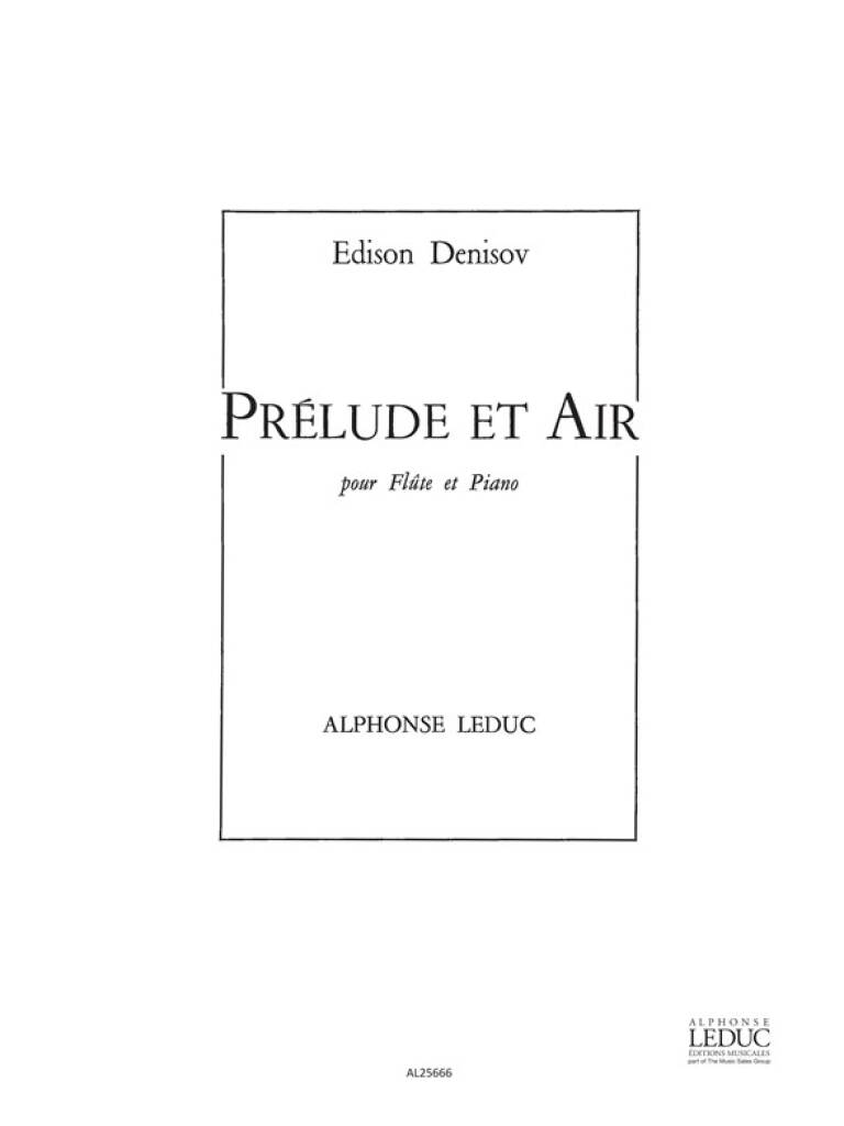 Denisov- Prelude et Air for Flute and Piano