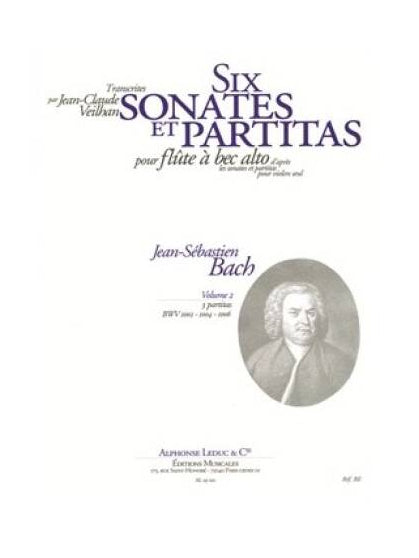 JS Bach- 6 Sonatas & Partitas Vol.2 BWV 1002-1004-1006 (Leduc)