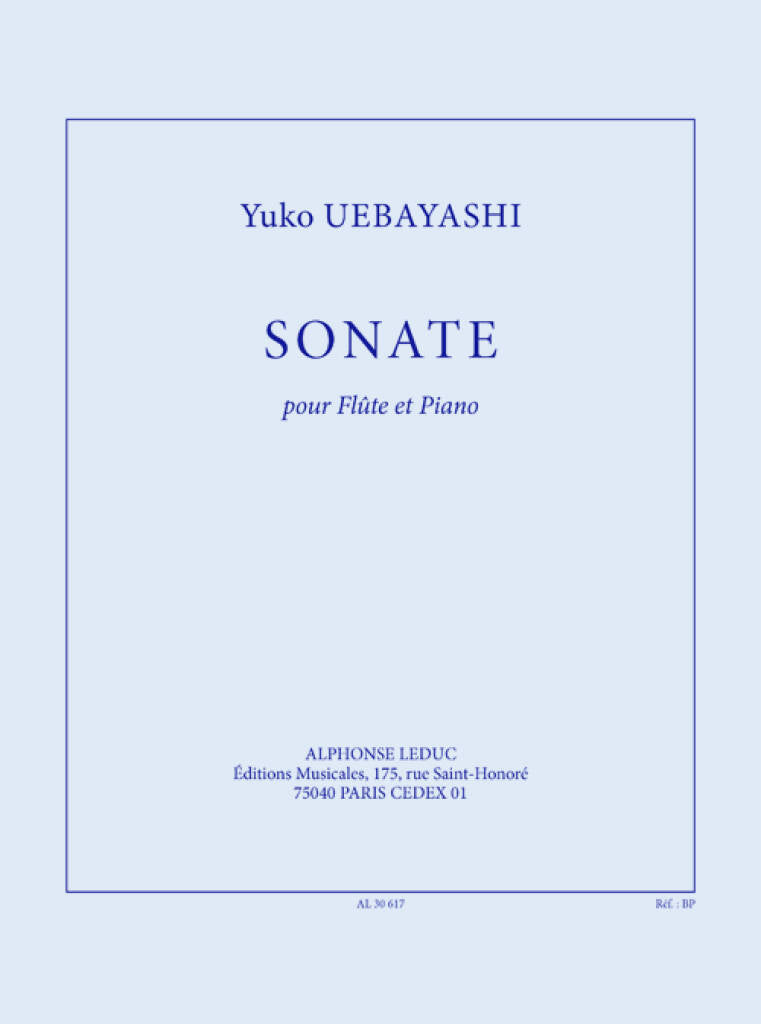 Uebayashi- Sonata for Flute and Piano