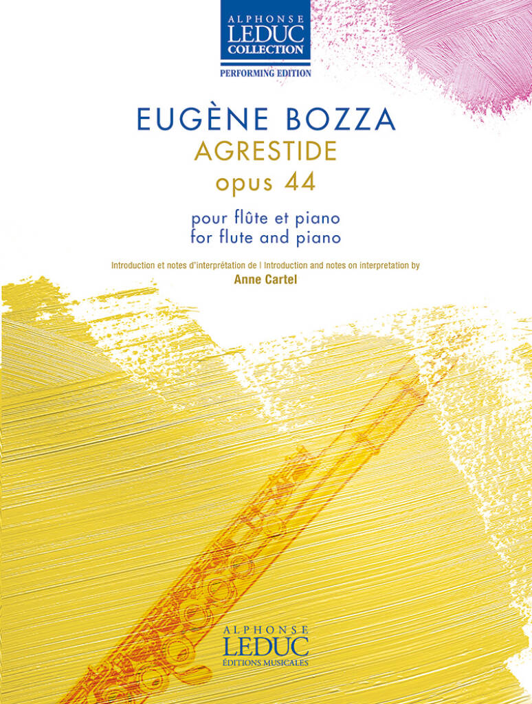 Bozza- Agrestide for Flute and Piano with Performance Notes