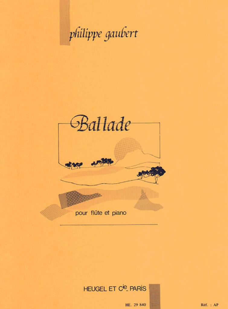 Gaubert- Ballade for Flute and Piano