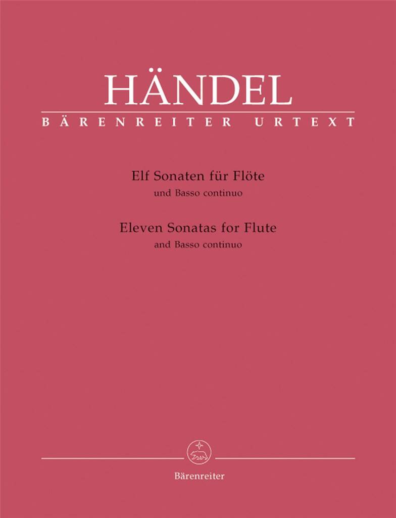 Handel- The Complete 11 Sonatas for Flute (Barenreiter)