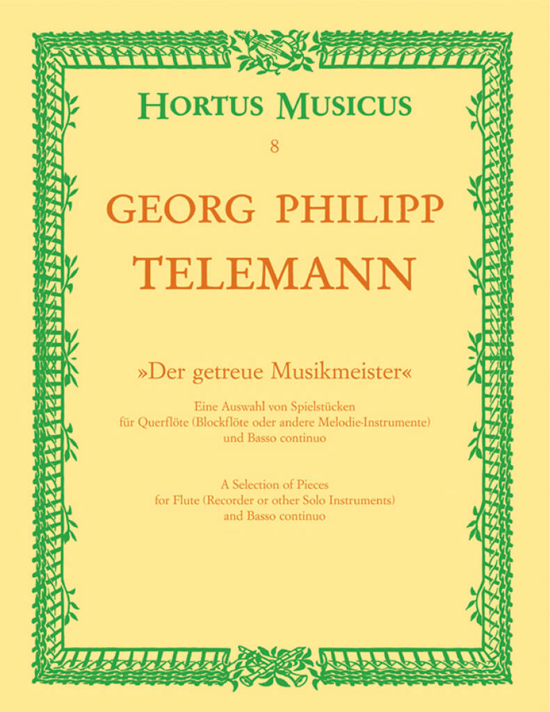Telemann- A Selection of Pieces for Flute and Basso Continuo
