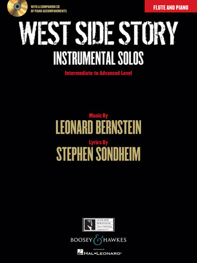 Bernstein- West Side Story Instrumental Solos for Flute & Piano (includes Audio Access)