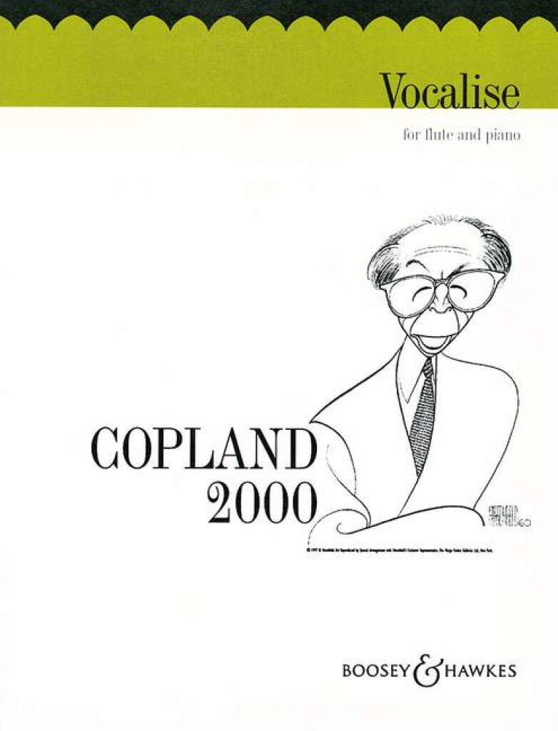 Copland Vocalise arranged for Flute and Piano