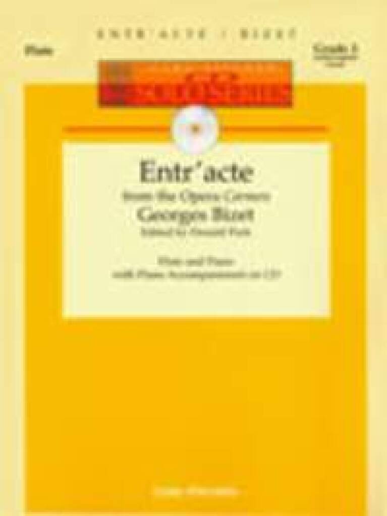 Bizet Entr’Acte from the Opera Carmen-Flute & Piano with CD