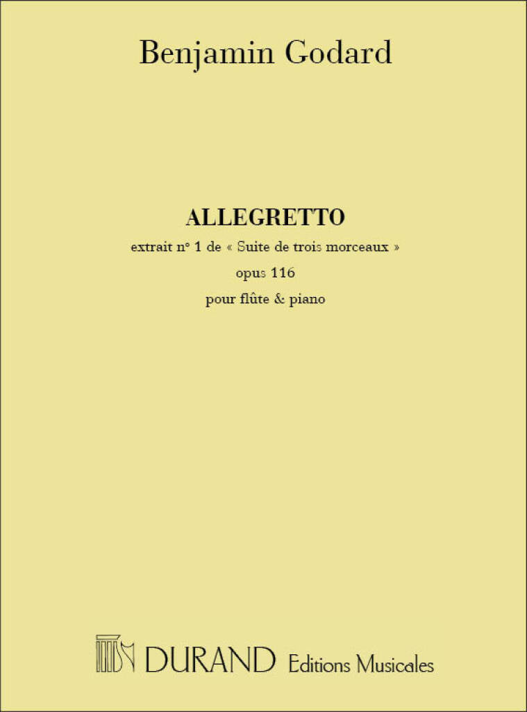 Godard- Allegretto from "Suite de Trois Morceaux" for Flute and Piano