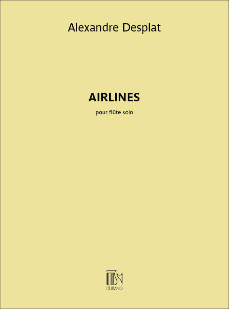 Desplat- Airlines for Solo Flute